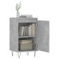 Credenza Grigio Cemento 40x35x70 cm in Legno Multistrato Credenza Grigio Cemento 40x35x70 cm in Legno Multistrato