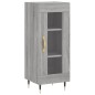 Credenza Grigio Sonoma 34,5x34x90 cm in Legno Multistrato Credenza Grigio Sonoma 34,5x34x90 cm in Legno Multistrato