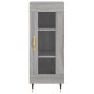 Credenza Grigio Sonoma 34,5x34x90 cm in Legno Multistrato Credenza Grigio Sonoma 34,5x34x90 cm in Legno Multistrato