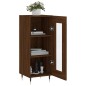 Credenza Rovere Marrone 34,5x34x90 cm in Legno Multistrato Credenza Rovere Marrone 34,5x34x90 cm in Legno Multistrato