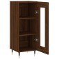 Credenza Rovere Marrone 34,5x34x90 cm in Legno Multistrato Credenza Rovere Marrone 34,5x34x90 cm in Legno Multistrato