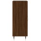 Credenza Rovere Marrone 34,5x34x90 cm in Legno Multistrato Credenza Rovere Marrone 34,5x34x90 cm in Legno Multistrato