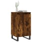 Credenze 2 pz Rovere Fumo 40x35x70 cm in Legno Multistrato Credenze 2 pz Rovere Fumo 40x35x70 cm in Legno Multistrato