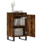Credenze 2 pz Rovere Fumo 40x35x70 cm in Legno Multistrato Credenze 2 pz Rovere Fumo 40x35x70 cm in Legno Multistrato