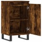 Credenze 2 pz Rovere Fumo 40x35x70 cm in Legno Multistrato Credenze 2 pz Rovere Fumo 40x35x70 cm in Legno Multistrato