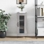 Credenza Grigio Sonoma 34,5x34x90 cm in Legno Multistrato Credenza Grigio Sonoma 34,5x34x90 cm in Legno Multistrato