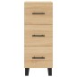 Credenza Rovere Sonoma 34,5x34x90 cm in Legno Multistrato Credenza Rovere Sonoma 34,5x34x90 cm in Legno Multistrato