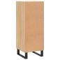 Credenza Rovere Sonoma 34,5x34x90 cm in Legno Multistrato Credenza Rovere Sonoma 34,5x34x90 cm in Legno Multistrato