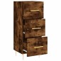 Credenza Rovere Fumo 34,5x34x90 cm in Legno Multistrato Credenza Rovere Fumo 34,5x34x90 cm in Legno Multistrato