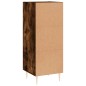 Credenza Rovere Fumo 34,5x34x90 cm in Legno Multistrato Credenza Rovere Fumo 34,5x34x90 cm in Legno Multistrato