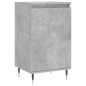 Credenza Grigio Cemento 40x35x70 cm in Legno Multistrato Credenza Grigio Cemento 40x35x70 cm in Legno Multistrato