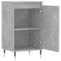 Credenza Grigio Cemento 40x35x70 cm in Legno Multistrato Credenza Grigio Cemento 40x35x70 cm in Legno Multistrato