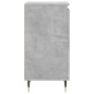 Credenza Grigio Cemento 40x35x70 cm in Legno Multistrato Credenza Grigio Cemento 40x35x70 cm in Legno Multistrato