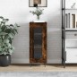 Credenza Rovere Fumo 34,5x34x90 cm in Legno Multistrato Credenza Rovere Fumo 34,5x34x90 cm in Legno Multistrato