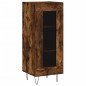 Credenza Rovere Fumo 34,5x34x90 cm in Legno Multistrato Credenza Rovere Fumo 34,5x34x90 cm in Legno Multistrato