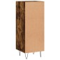 Credenza Rovere Fumo 34,5x34x90 cm in Legno Multistrato Credenza Rovere Fumo 34,5x34x90 cm in Legno Multistrato