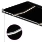 Tenda da Sole Automatica Sensore Vento e LED 3x2,5cm Antracite Tenda da Sole Automatica Sensore Vento e LED 3x2,5cm Antracite