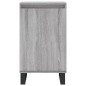 Credenze 2 pz Grigio Sonoma 40x35x70 cm in Legno Multistrato Credenze 2 pz Grigio Sonoma 40x35x70 cm in Legno Multistrato