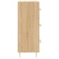 Credenza Rovere Sonoma 34,5x34x90 cm in Legno Multistrato Credenza Rovere Sonoma 34,5x34x90 cm in Legno Multistrato