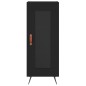 Credenza Nero 34,5x34x90 cm in Legno Multistrato Credenza Nero 34,5x34x90 cm in Legno Multistrato