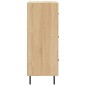 Credenza Rovere Sonoma 34,5x34x90 cm in Legno Multistrato Credenza Rovere Sonoma 34,5x34x90 cm in Legno Multistrato