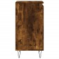 Credenze 2 pz Rovere Fumo 40x35x70 cm in Legno Multistrato Credenze 2 pz Rovere Fumo 40x35x70 cm in Legno Multistrato