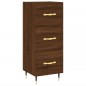Credenza Rovere Marrone 34,5x34x90 cm in Legno Multistrato Credenza Rovere Marrone 34,5x34x90 cm in Legno Multistrato