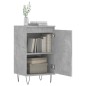 Credenze 2 pz Grigio Cemento 40x35x70 cm in Legno Multistrato Credenze 2 pz Grigio Cemento 40x35x70 cm in Legno Multistrato
