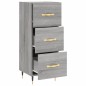 Credenza Grigio Sonoma 34,5x34x90 cm in Legno Multistrato Credenza Grigio Sonoma 34,5x34x90 cm in Legno Multistrato