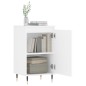 Credenze 2 pz Bianche 40x35x70 cm in Legno Multistrato Credenze 2 pz Bianche 40x35x70 cm in Legno Multistrato