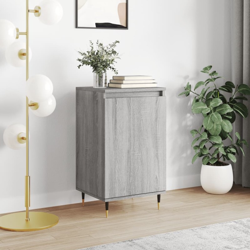 Credenza Grigio Sonoma 40x35x70 cm in Legno Multistrato Credenza Grigio Sonoma 40x35x70 cm in Legno Multistrato