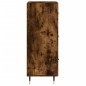 Credenza Rovere Fumo 34,5x34x90 cm in Legno Multistrato Credenza Rovere Fumo 34,5x34x90 cm in Legno Multistrato