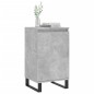 Credenza Grigio Cemento 40x35x70 cm in Legno Multistrato Credenza Grigio Cemento 40x35x70 cm in Legno Multistrato