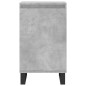 Credenza Grigio Cemento 40x35x70 cm in Legno Multistrato Credenza Grigio Cemento 40x35x70 cm in Legno Multistrato