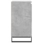 Credenza Grigio Cemento 40x35x70 cm in Legno Multistrato Credenza Grigio Cemento 40x35x70 cm in Legno Multistrato