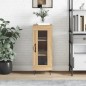 vidaXL Credenza Rovere Sonoma 34,5x34x90 cm in Legno Multistrato vidaXL Credenza Rovere Sonoma 34,5x34x90 cm in Legno Multistrato