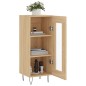vidaXL Credenza Rovere Sonoma 34,5x34x90 cm in Legno Multistrato vidaXL Credenza Rovere Sonoma 34,5x34x90 cm in Legno Multistrato