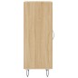 vidaXL Credenza Rovere Sonoma 34,5x34x90 cm in Legno Multistrato vidaXL Credenza Rovere Sonoma 34,5x34x90 cm in Legno Multistrato