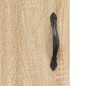 vidaXL Credenza Rovere Sonoma 34,5x34x90 cm in Legno Multistrato vidaXL Credenza Rovere Sonoma 34,5x34x90 cm in Legno Multistrato