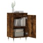 Credenze 2 pz Rovere Fumo 40x35x70 cm in Legno Multistrato Credenze 2 pz Rovere Fumo 40x35x70 cm in Legno Multistrato