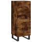 Credenza Rovere Fumo 34,5x34x90 cm in Legno Multistrato Credenza Rovere Fumo 34,5x34x90 cm in Legno Multistrato