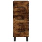 Credenza Rovere Fumo 34,5x34x90 cm in Legno Multistrato Credenza Rovere Fumo 34,5x34x90 cm in Legno Multistrato