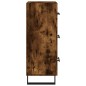 Credenza Rovere Fumo 34,5x34x90 cm in Legno Multistrato Credenza Rovere Fumo 34,5x34x90 cm in Legno Multistrato