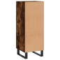 Credenza Rovere Fumo 34,5x34x90 cm in Legno Multistrato Credenza Rovere Fumo 34,5x34x90 cm in Legno Multistrato