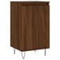 Credenze 2 pz Rovere Marrone 40x35x70 cm in Legno Multistrato Credenze 2 pz Rovere Marrone 40x35x70 cm in Legno Multistrato