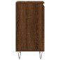 Credenze 2 pz Rovere Marrone 40x35x70 cm in Legno Multistrato Credenze 2 pz Rovere Marrone 40x35x70 cm in Legno Multistrato