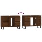 Armadietto Bagno Rovere Marrone 80x33x60cm in Legno Multistrato Armadietto Bagno Rovere Marrone 80x33x60cm in Legno Multistrato