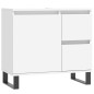 vidaXL Armadietto da Bagno Bianco 65x33x60 cm in Legno Multistrato vidaXL Armadietto da Bagno Bianco 65x33x60 cm in Legno Multistrato