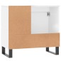 vidaXL Armadietto da Bagno Bianco 65x33x60 cm in Legno Multistrato vidaXL Armadietto da Bagno Bianco 65x33x60 cm in Legno Multistrato