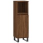Armadietto Bagno Rovere Marrone 30x30x100 cm Legno Multistrato Armadietto Bagno Rovere Marrone 30x30x100 cm Legno Multistrato